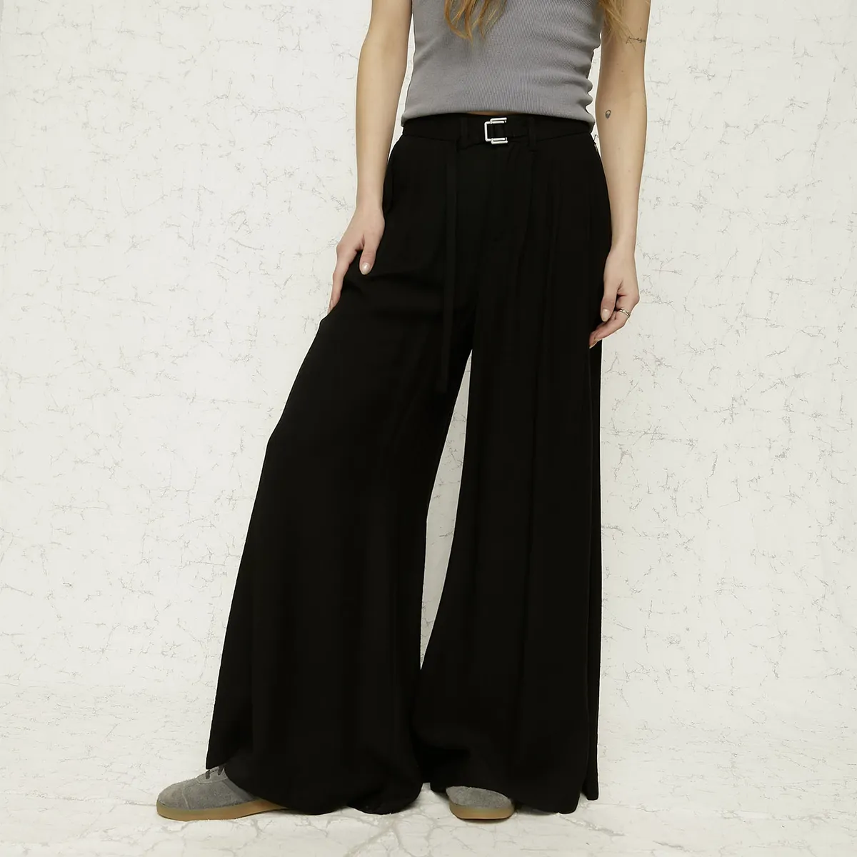 AMERICANINO - Pantalón Palazzo Mujer Americanino