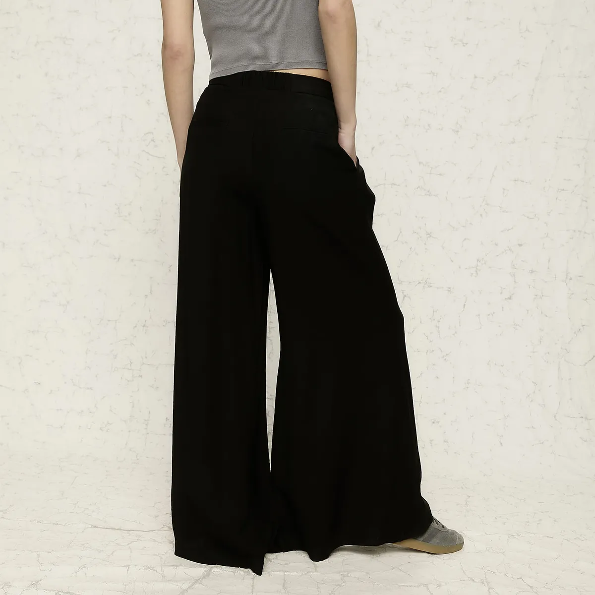 AMERICANINO - Pantalón Palazzo Mujer Americanino