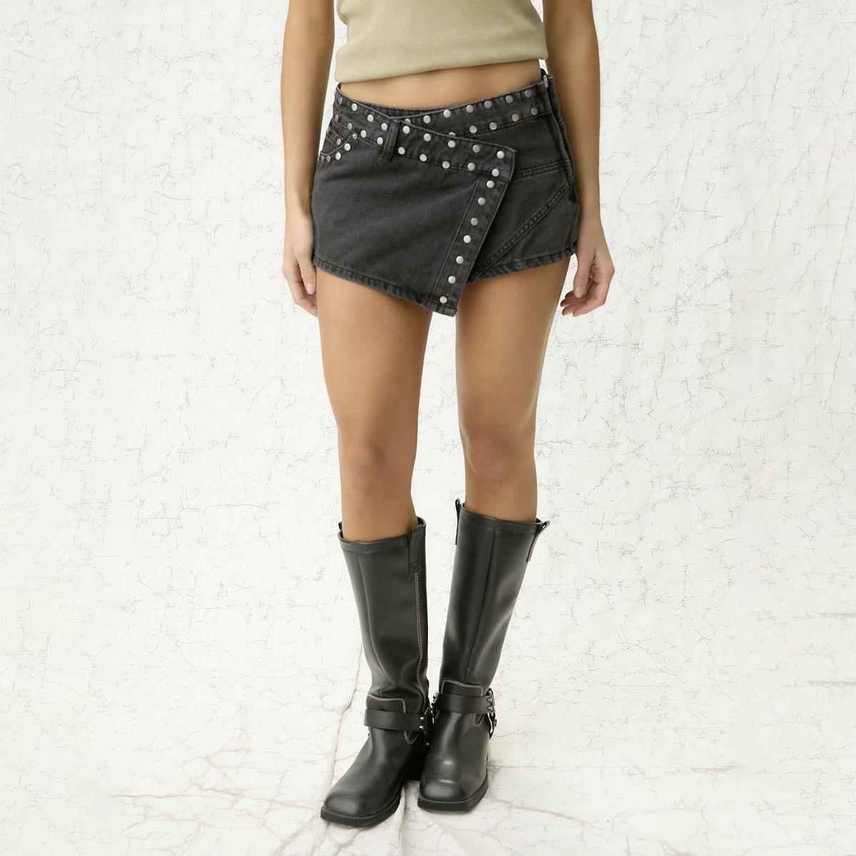 AMERICANINO - Falda Short Mujer Americanino