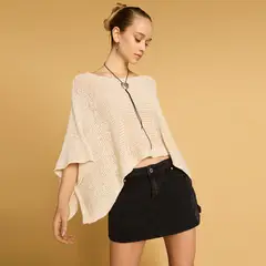 SYBILLA - Falda Short Denim