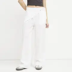 SYBILLA - Pantalón Pareo Tachas Mujer
