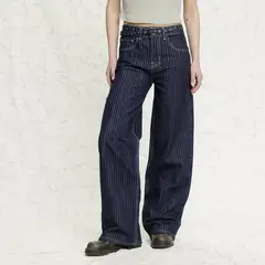 AMERICANINO - Jeans Straight Tiro Alto Mujer