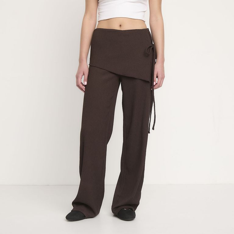 Pantalón con Pareo Mujer