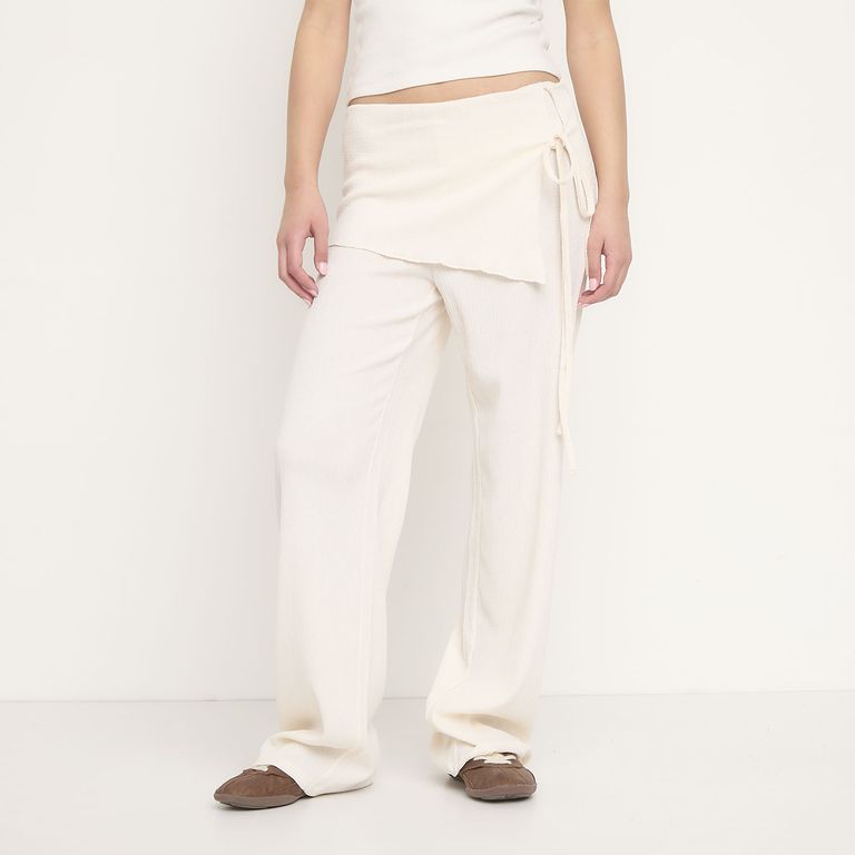 Pantalón con Pareo Mujer