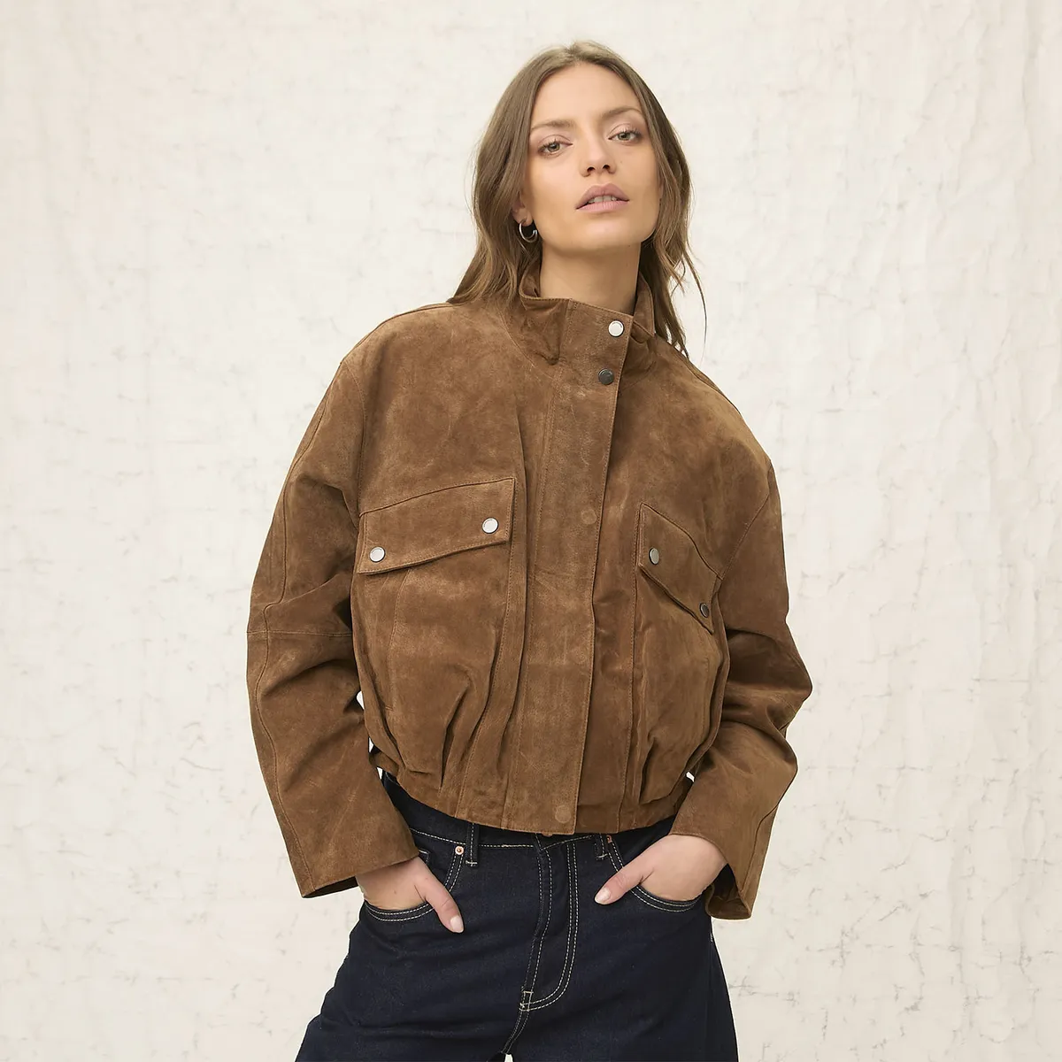 AMERICANINO - Chaqueta 100% Cuero Mujer Americanino