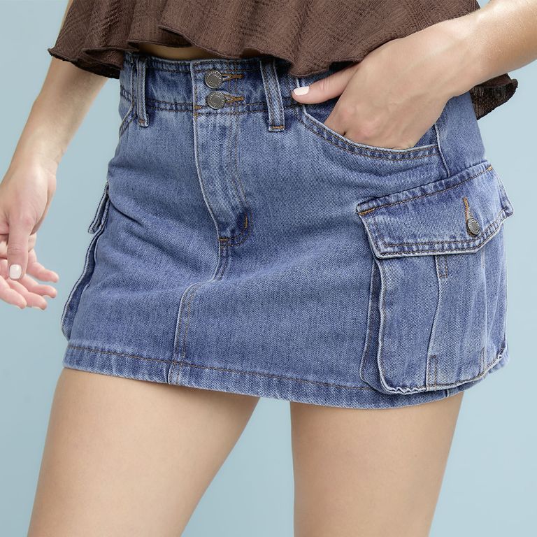 Falda Short Mujer