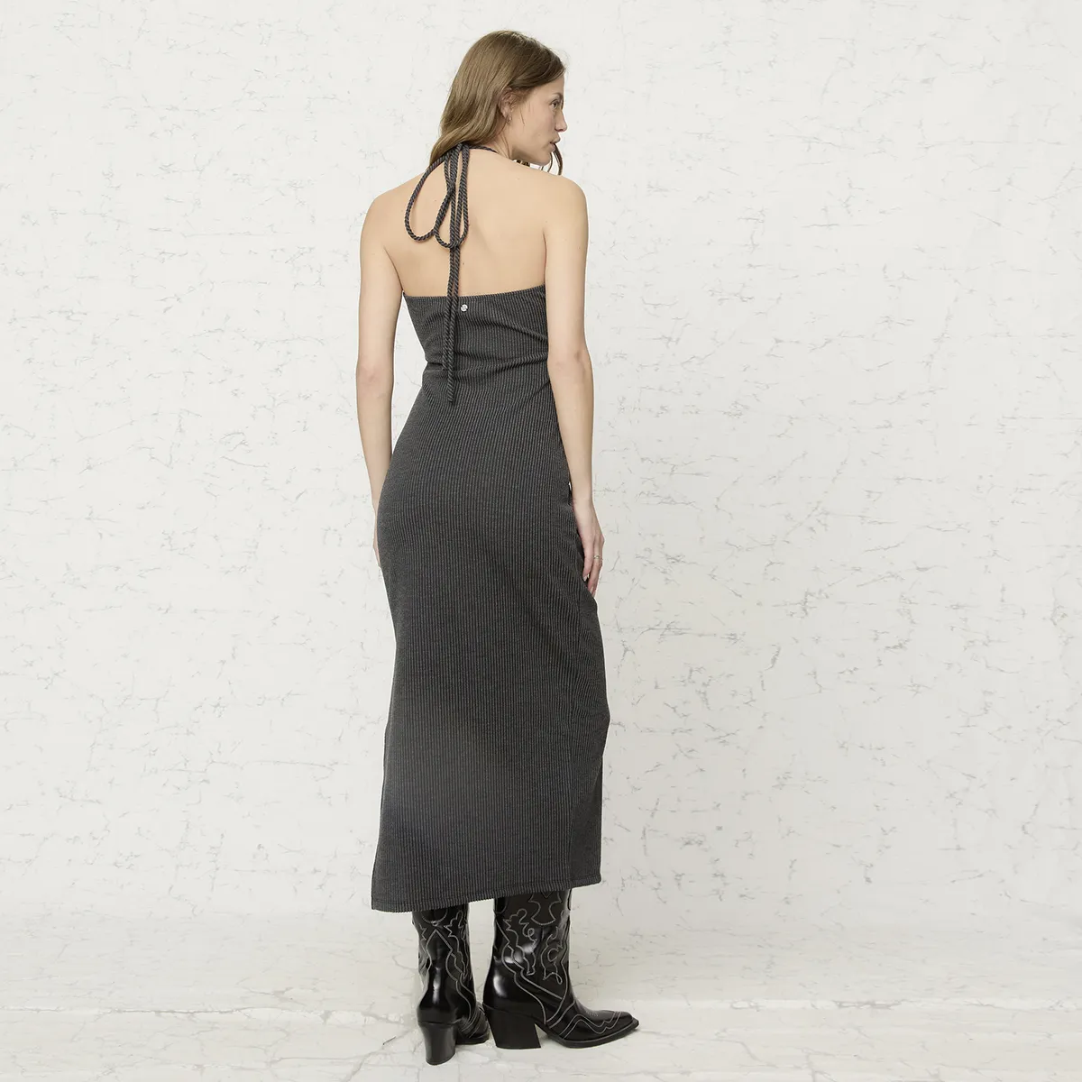 AMERICANINO - Vestido Halter Mujer Americanino