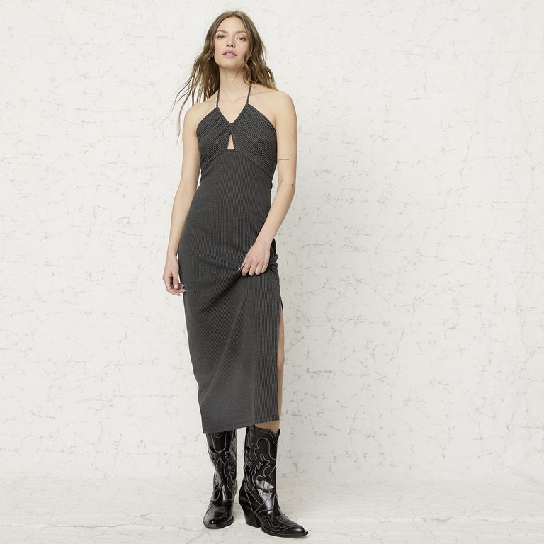 Vestido Halter Mujer