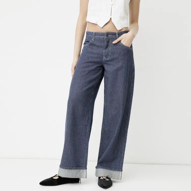 Jeans Rayas Mujer