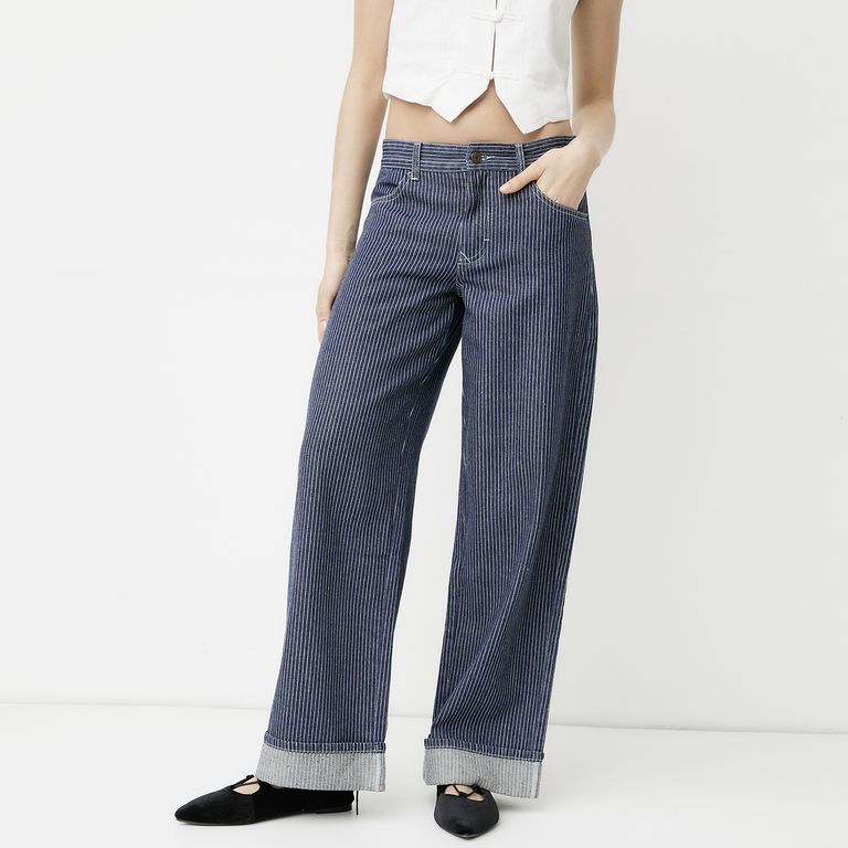 Jeans Rayas Mujer