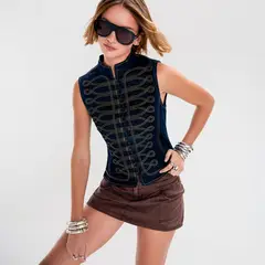 AMERICANINO - Falda Short Cargo Mujer
