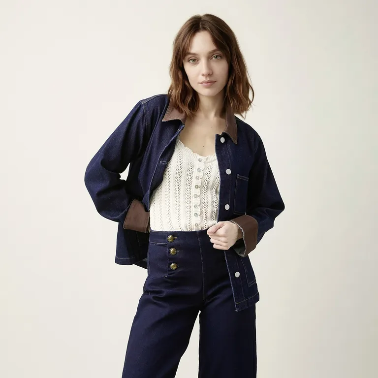 Chaqueta Denim Mujer