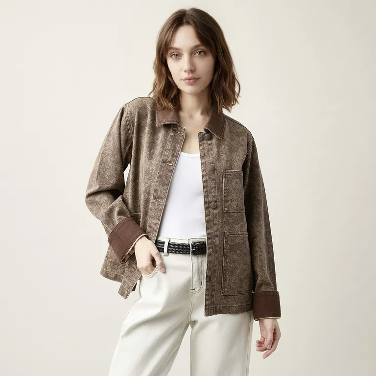 Chaqueta Denim Mujer