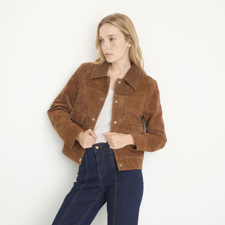 Chaqueta 100% Cuero Mujer