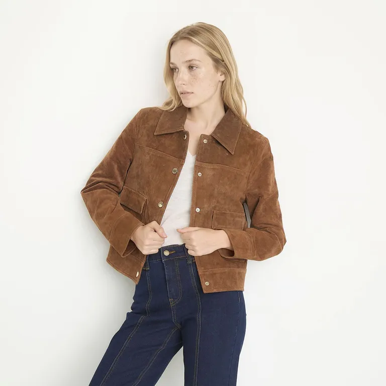 Chaqueta 100% Cuero Mujer