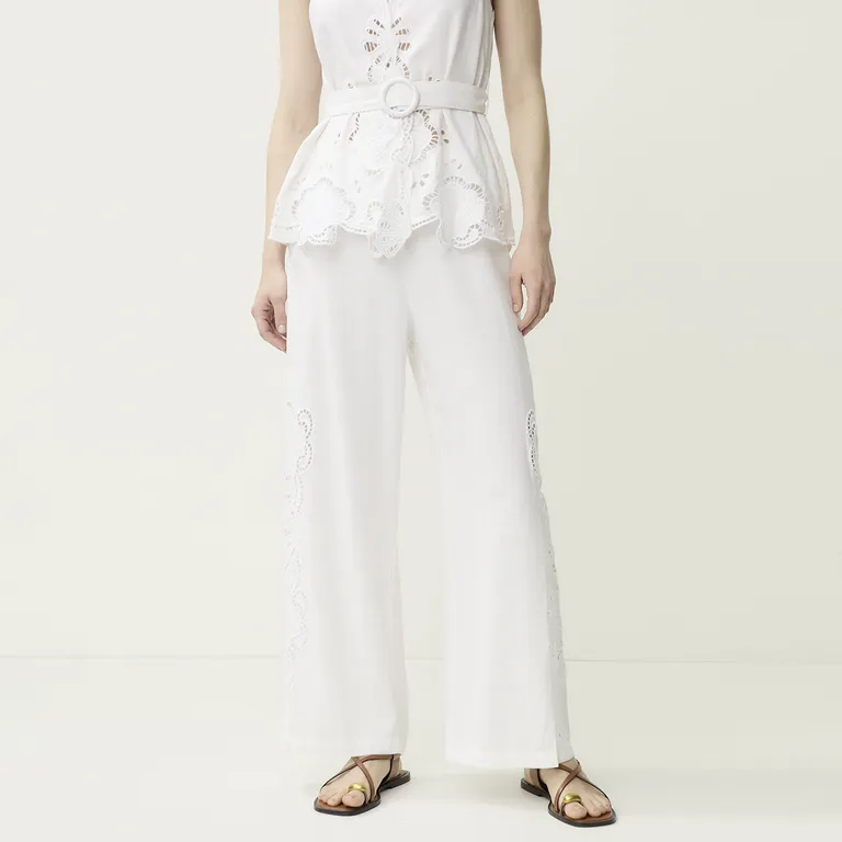 Pantalón Wide leg Mujer