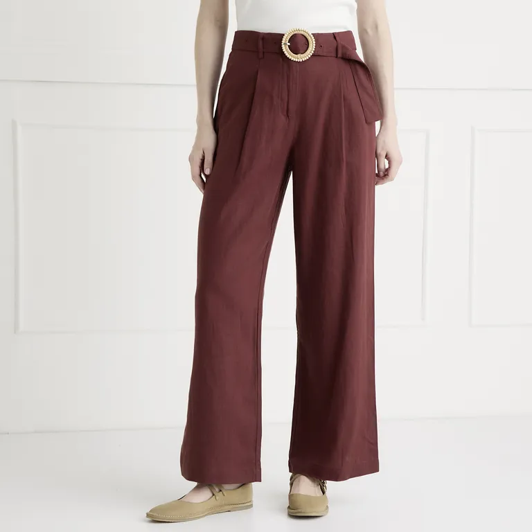Pantalón Straight Mujer