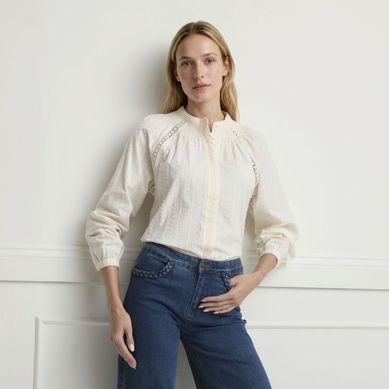 Blusa Bordados Mujer