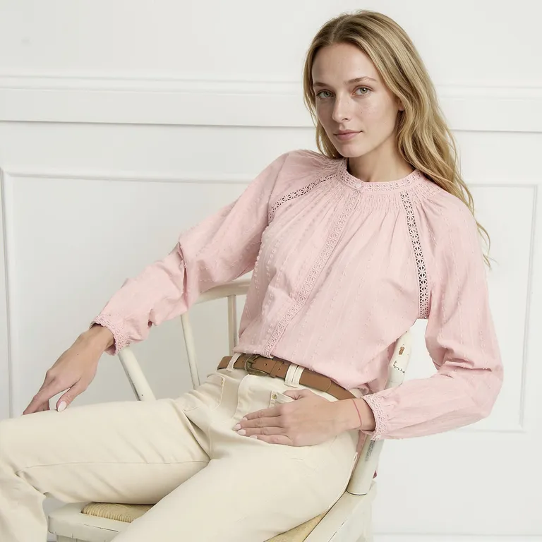 Blusa Bordados Mujer
