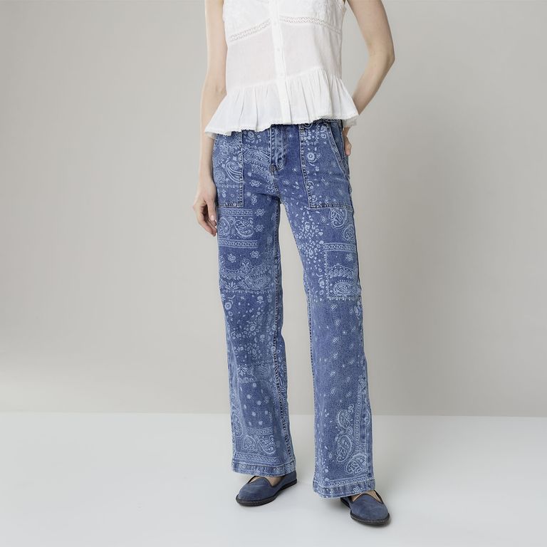 Jeans Print Mujer