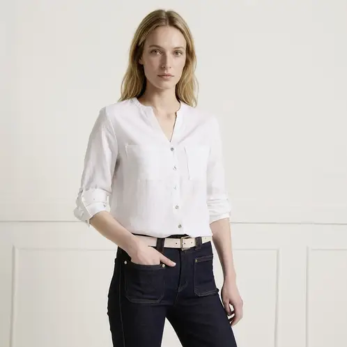ELLE - Blusa Lino Mujer