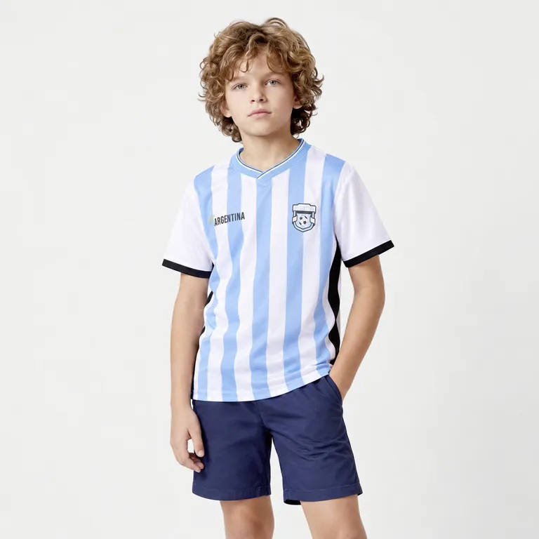 Camiseta De Fútbol Niño