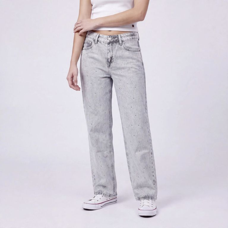 Jeans Wide Leg Niña