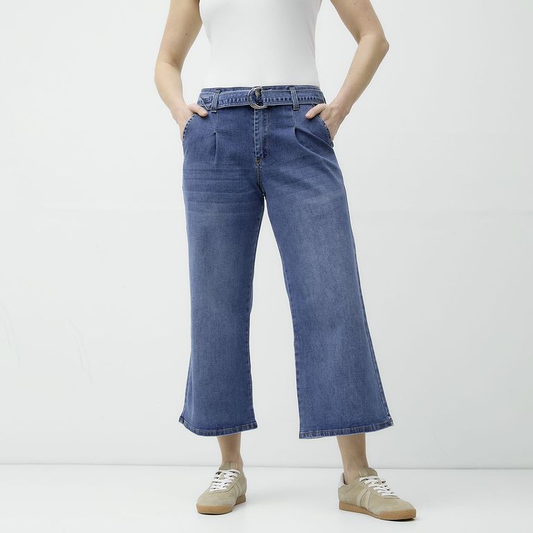 Pantalón Tiro Alto Mujer