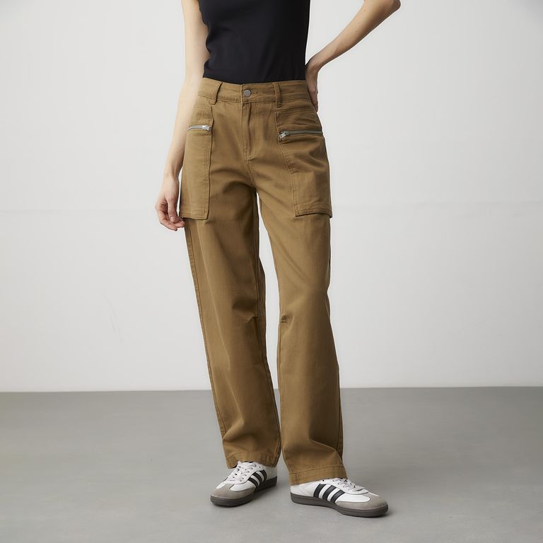 Pantalón Tiro Alto Mujer