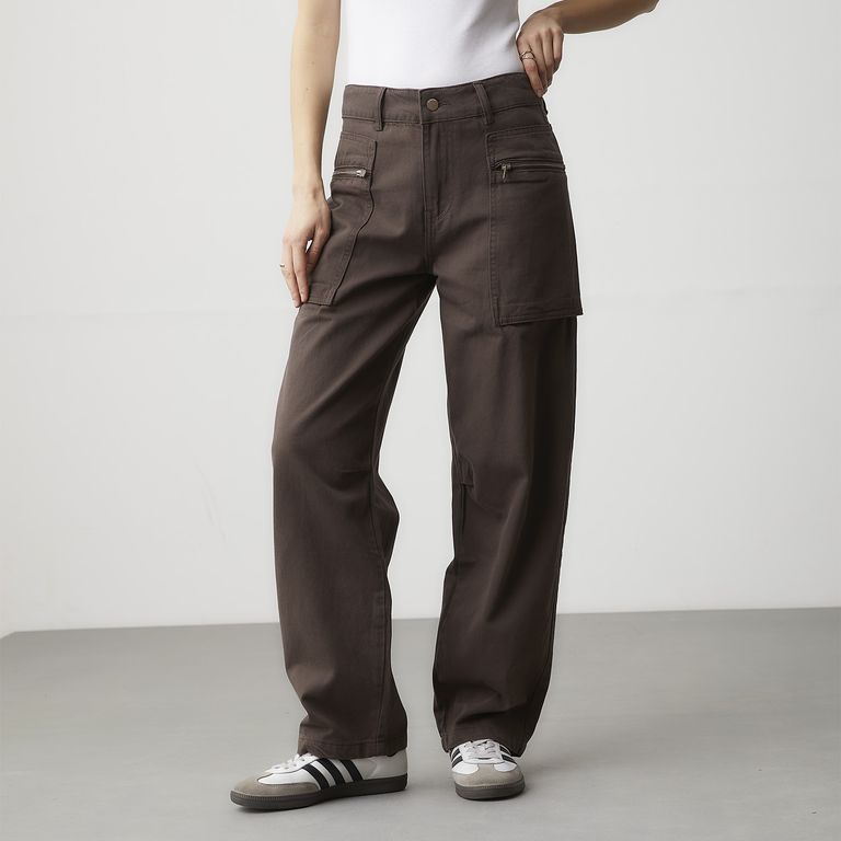 Pantalón Tiro Alto Mujer