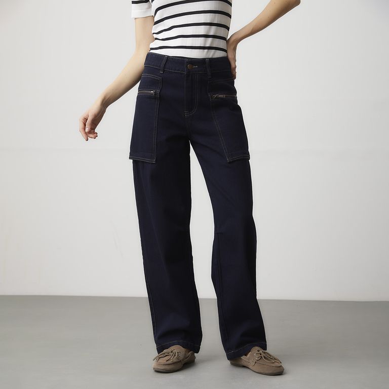 Pantalón Tiro Alto Mujer