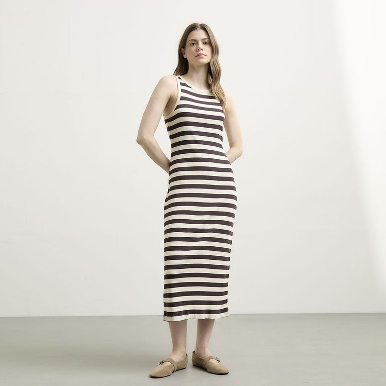 Vestido Midi Mujer