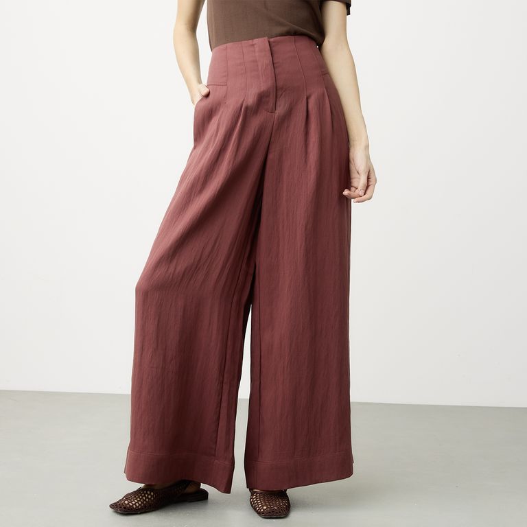 Pantalón Tiro Alto Mujer