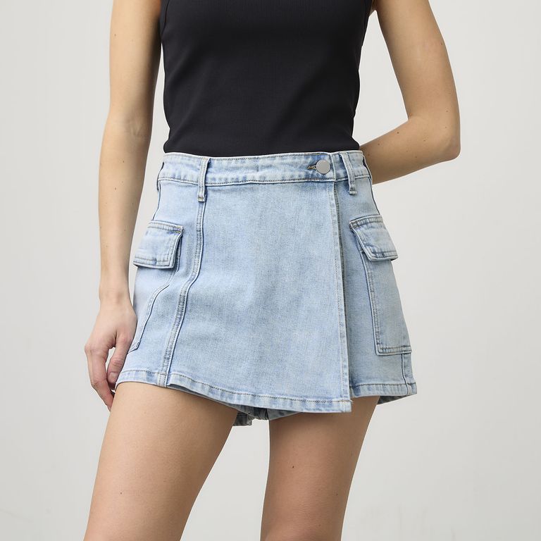 Short Tiro Alto Mujer