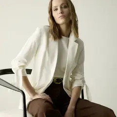 BASEMENT - Blazer con Lino Mujer