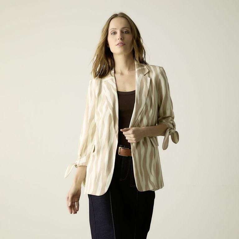 Blazer Manga 3/4 Mujer