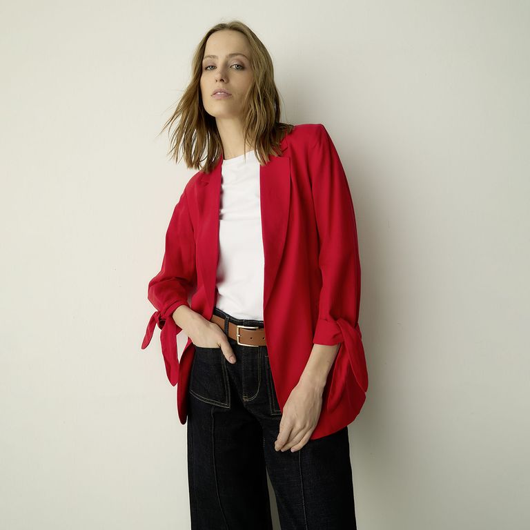 Blazer Manga 3/4 Mujer