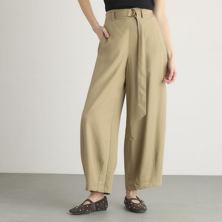 Pantalón Wide leg Tiro Alto Mujer