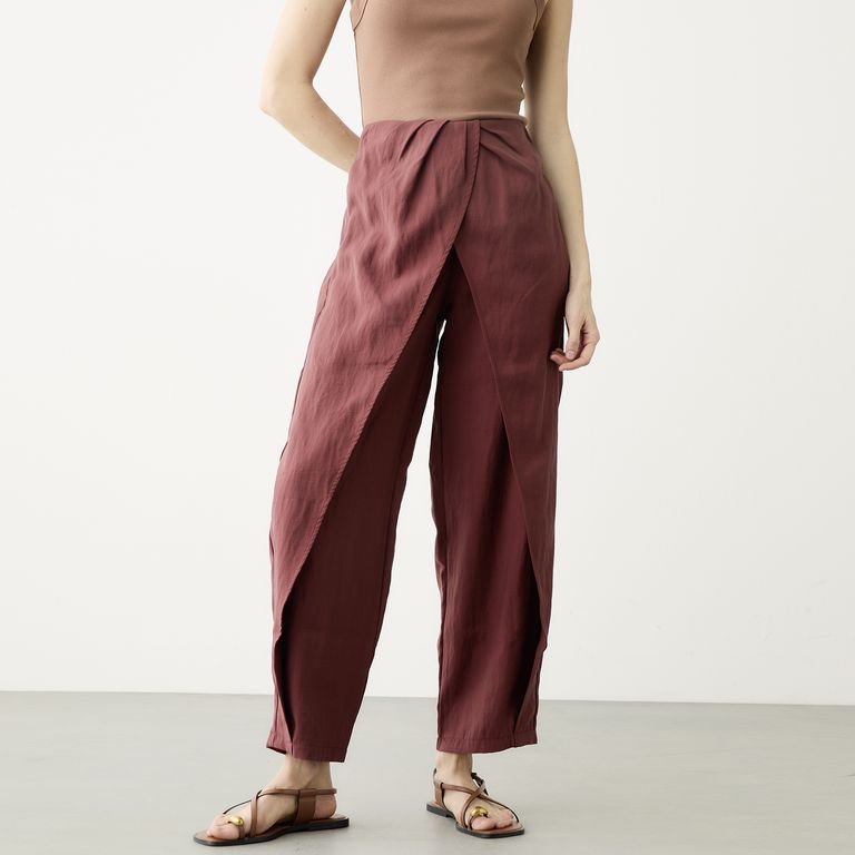 Pantalón Tiro Alto Mujer