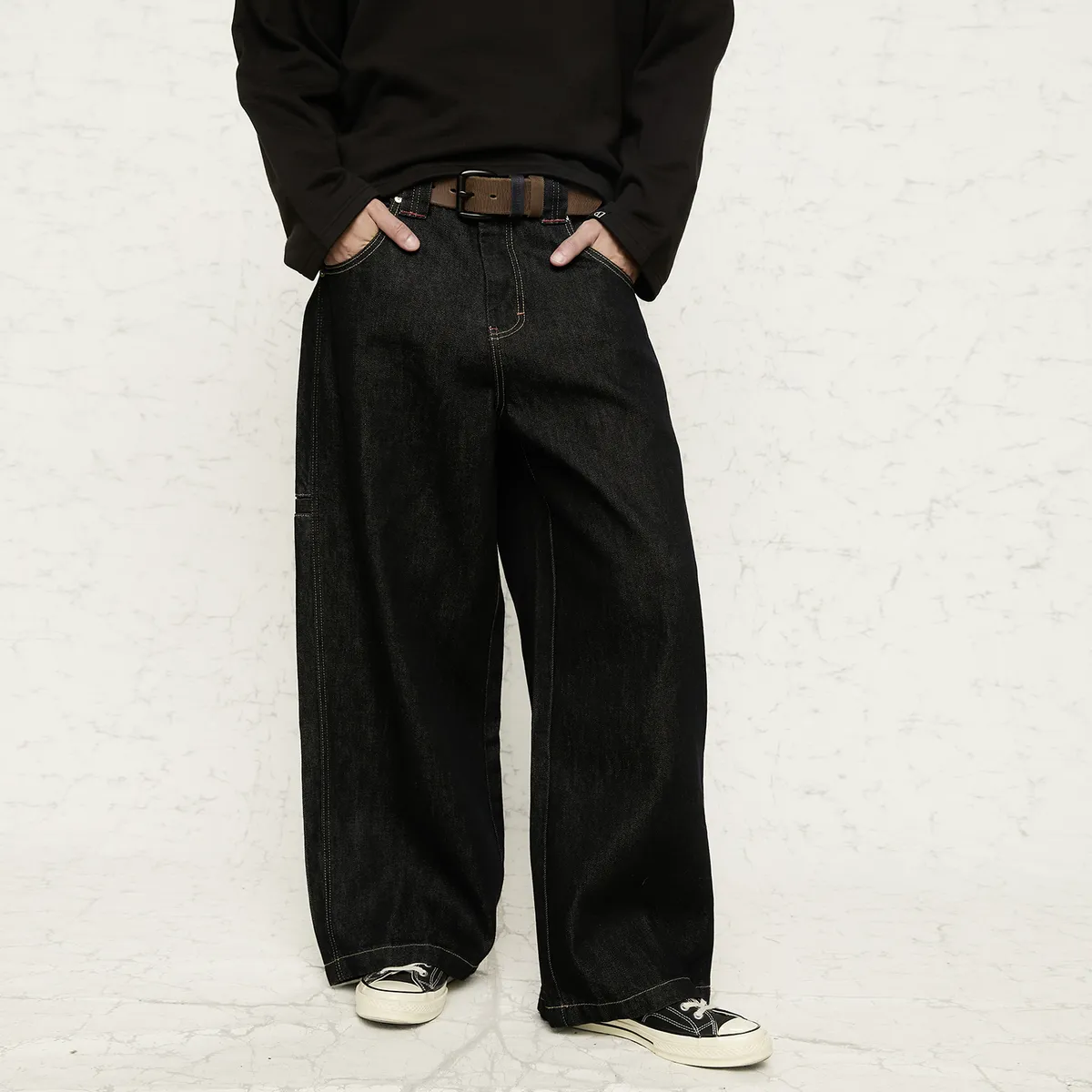 AMERICANINO - Jeans Baggy Hombre Americanino