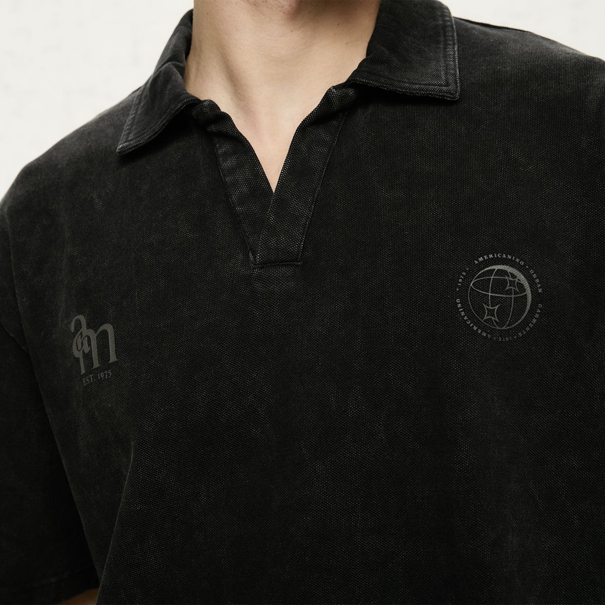 AMERICANINO - Polera Manga Corta Hombre Americanino
