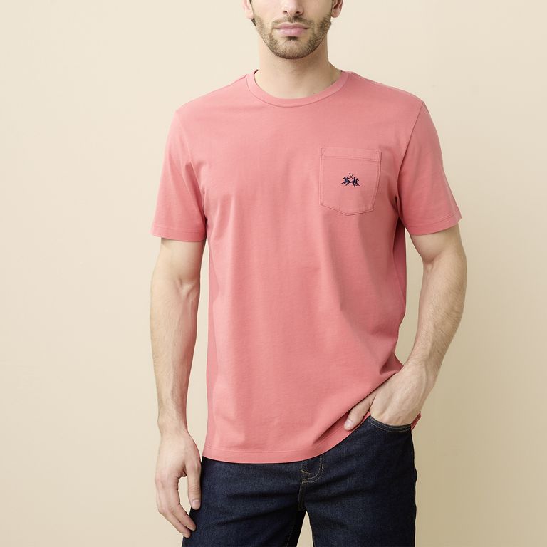 Polera Manga Corta Regular Fit Hombre