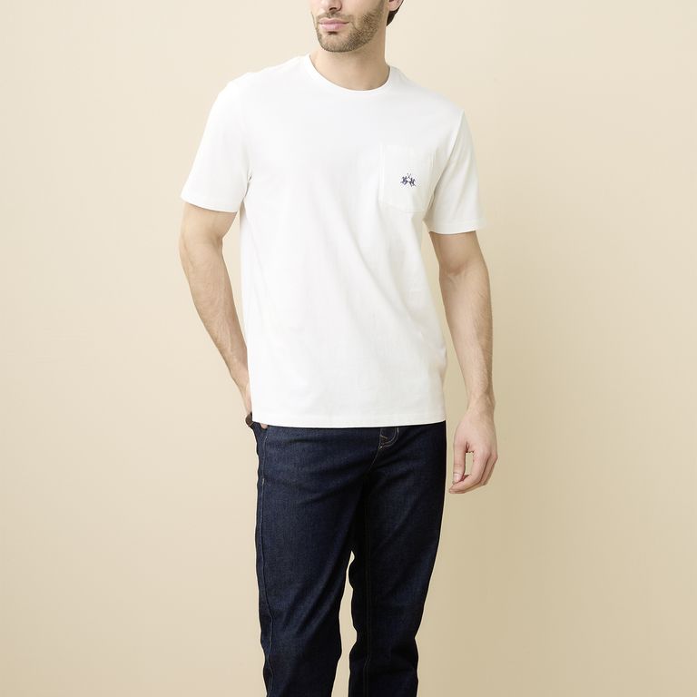Polera Manga Corta Regular Fit Hombre