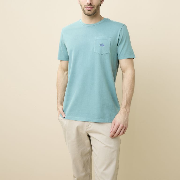 Polera Manga Corta Regular Fit Hombre