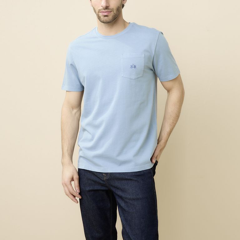 Polera Manga Corta Regular Fit Hombre