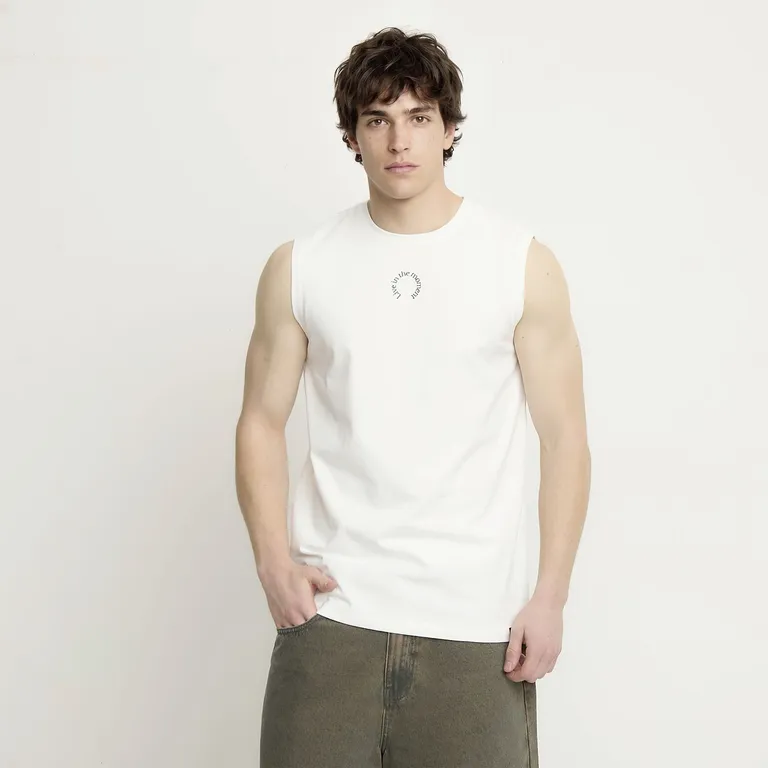 Polera Sin Mangas Hombre