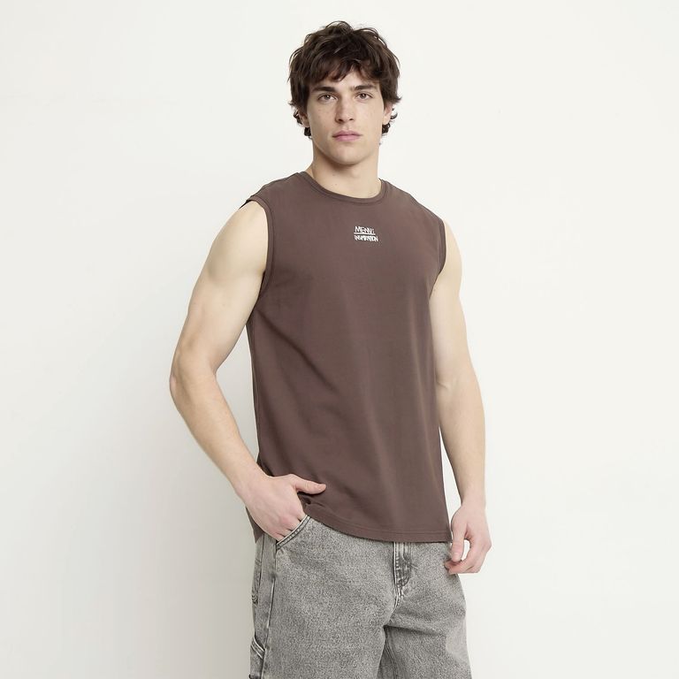 Polera Sin Mangas Hombre