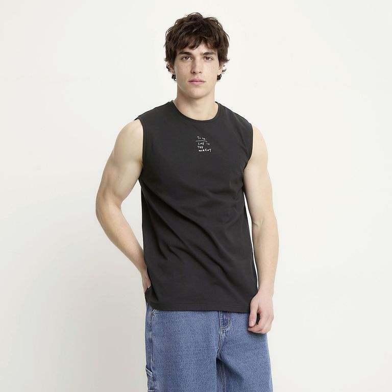 Polera Sin Mangas Hombre