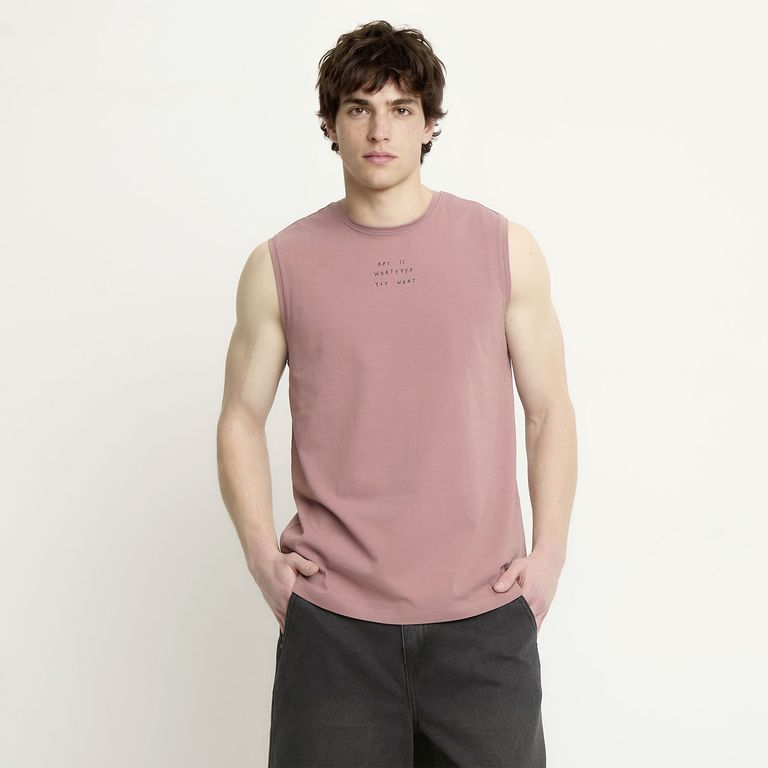 Polera Sin Mangas Hombre