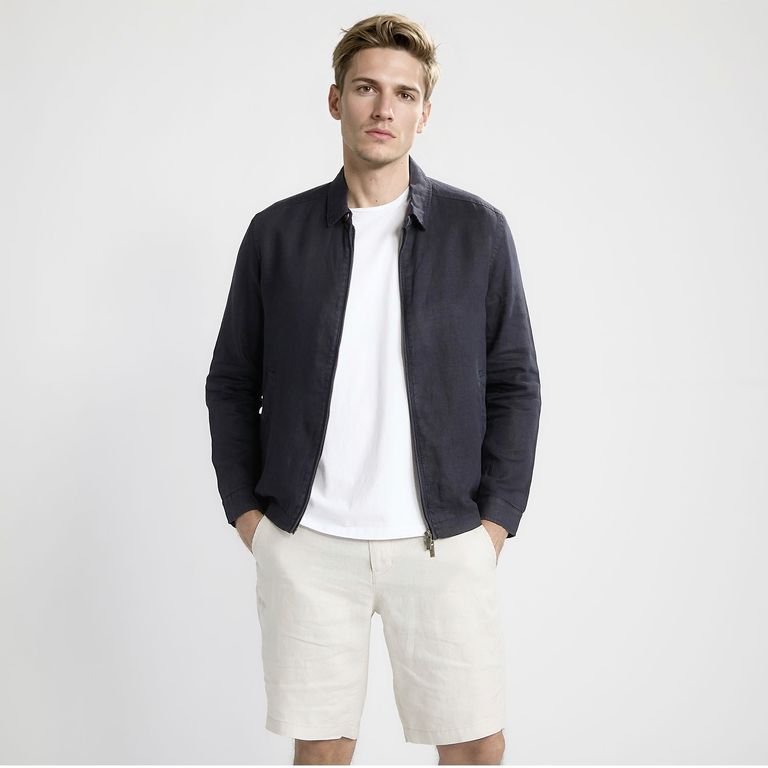 Chaqueta Lino Hombre